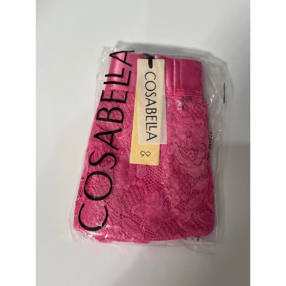 Cosabella‎ Rani Pink Floral Lace Men's Brief Designer European Luxury Underwear